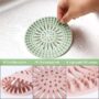 Silicone Drain Cover and Hair Catcher for bathroom and kitchen